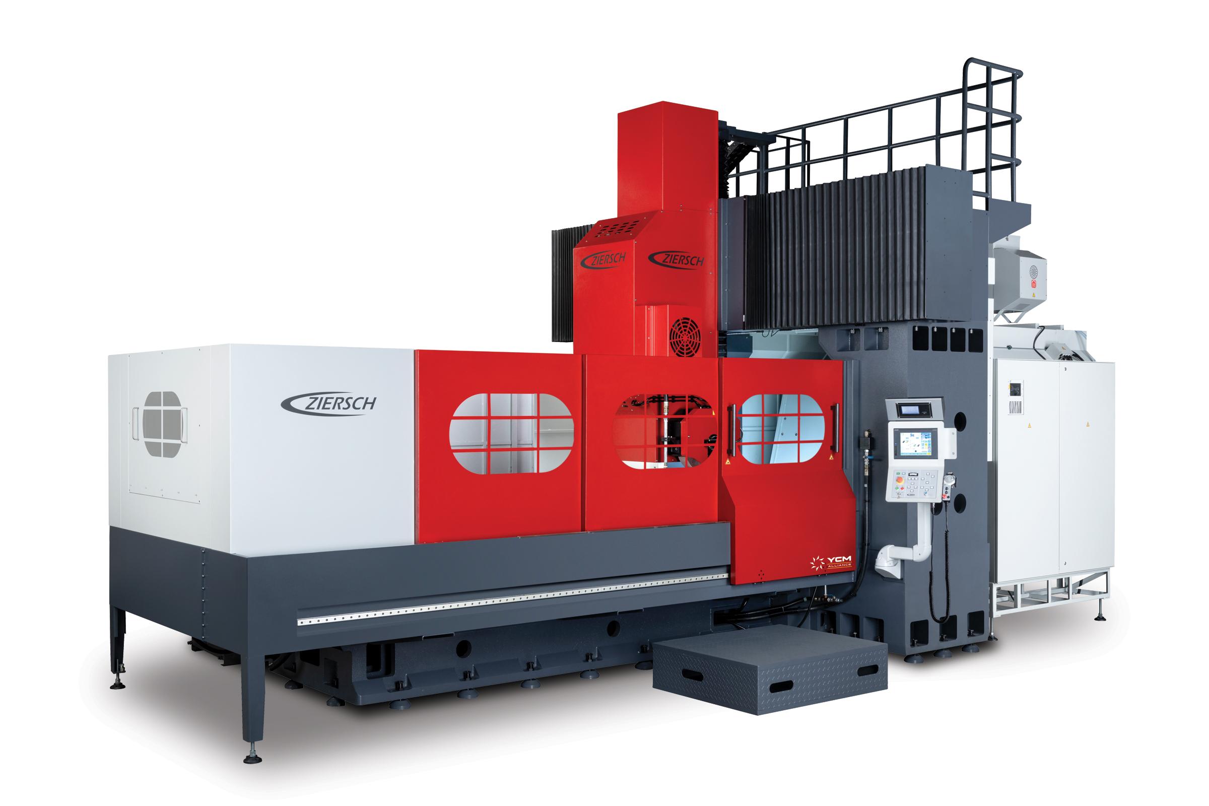 Large CNC grinding machine for precision surface finishing and accurate machining of oversized parts.