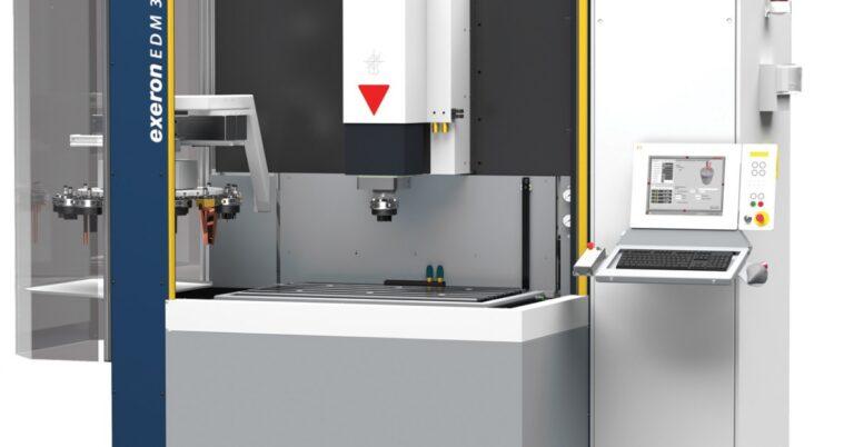 Precision electrical discharge machining (EDM) system used to create intricate geometries, fine details, and hard-to-machine features with exceptional accuracy and repeatability.